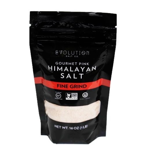 EVOLUTION PINK HIMALAYAN SALT FINE 16oz