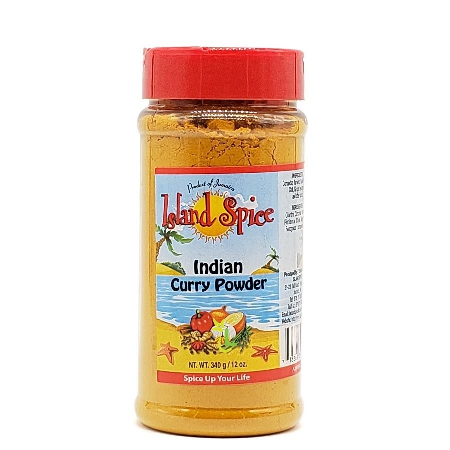 ISLAND SPICE INDIAN CURRY POWDER 12oz