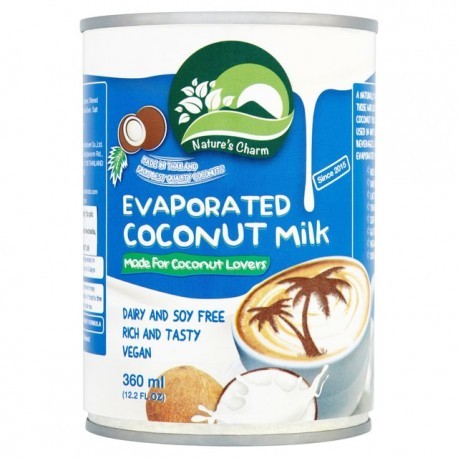 NATURES CHARM EVAP COCONUT MILK 360ml