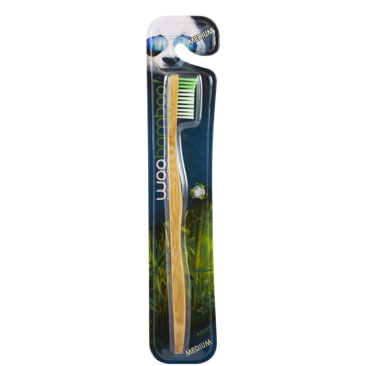 WOOBAMBOO TOOTHBRUSH ADULT MEDIUM 1ct