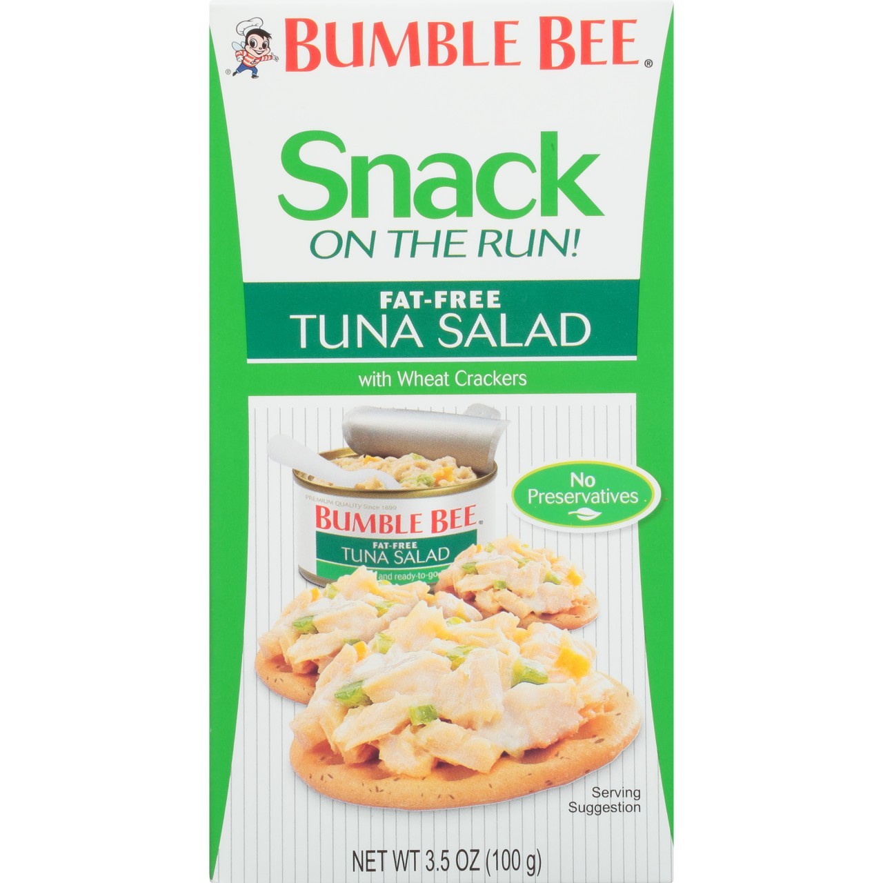 BUMBLE BEE TUNA SALAD FAT FREE 3.5oz