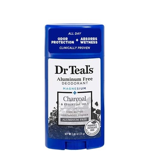 DR TEALS DEO CHARCOAL 75g
