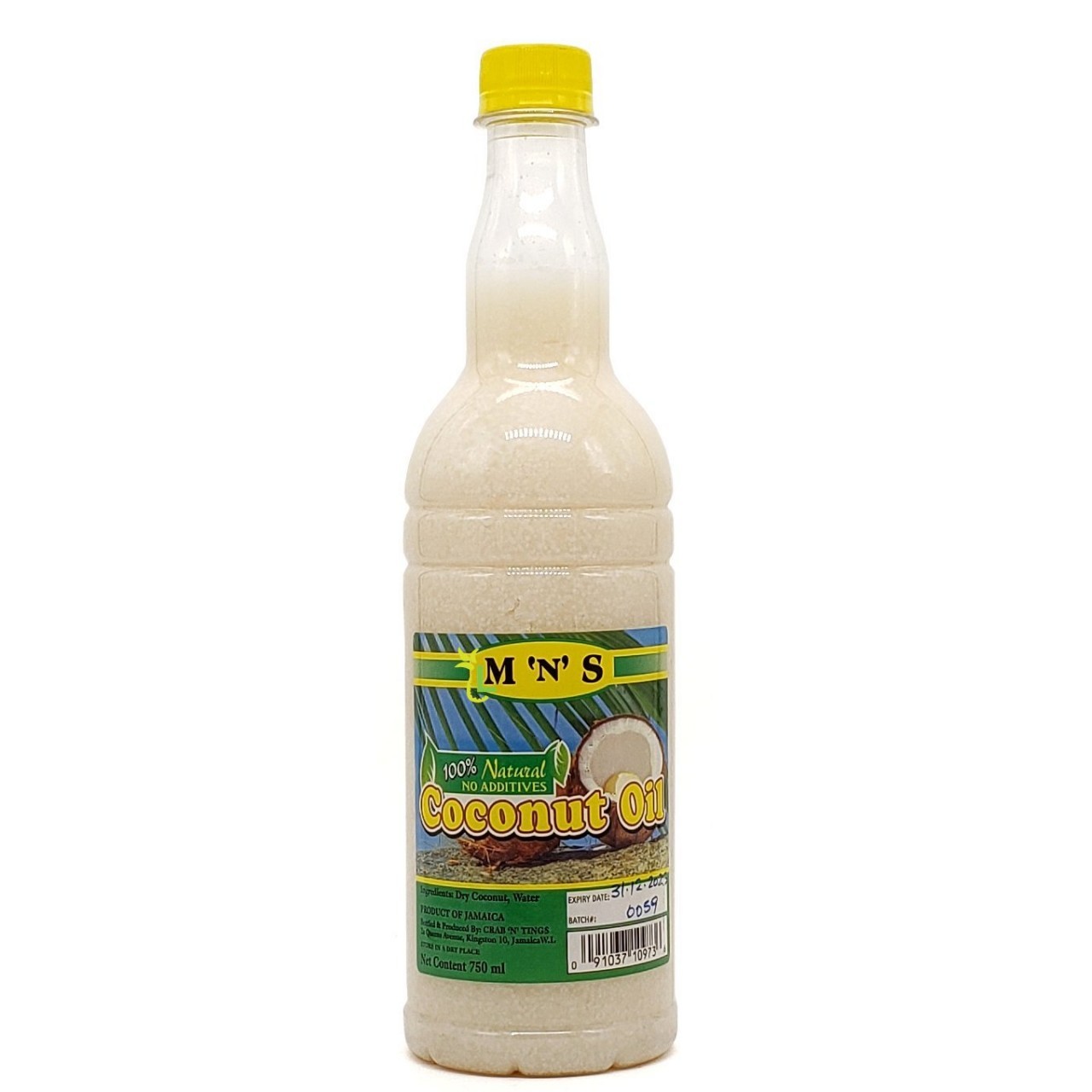 M N S NAT COCONUT OIL 750ml