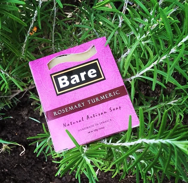 Rosemary Turmeric Natural Artisan Soap By Bare