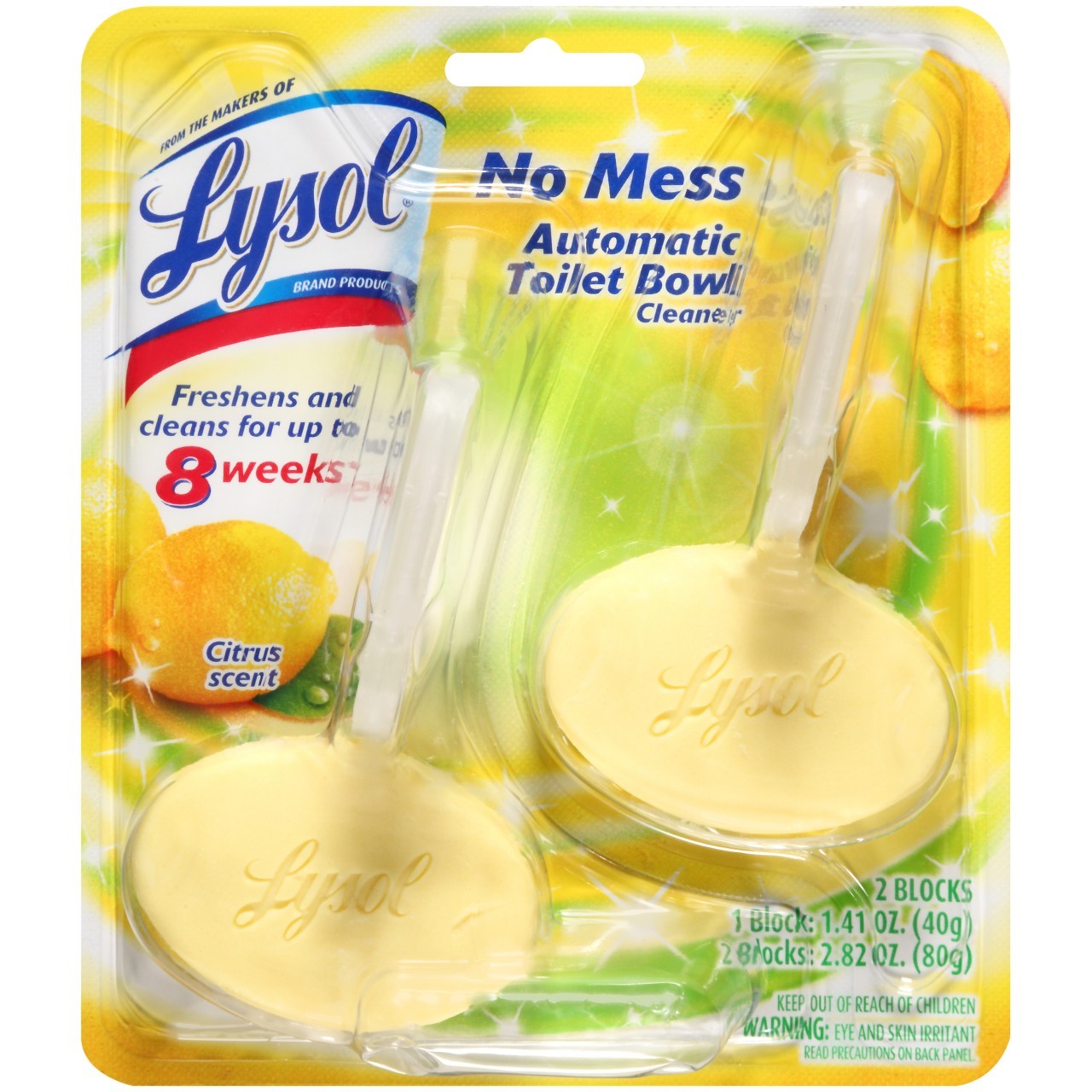 Lysol Auto Toilet Bowl Ct/Bloc