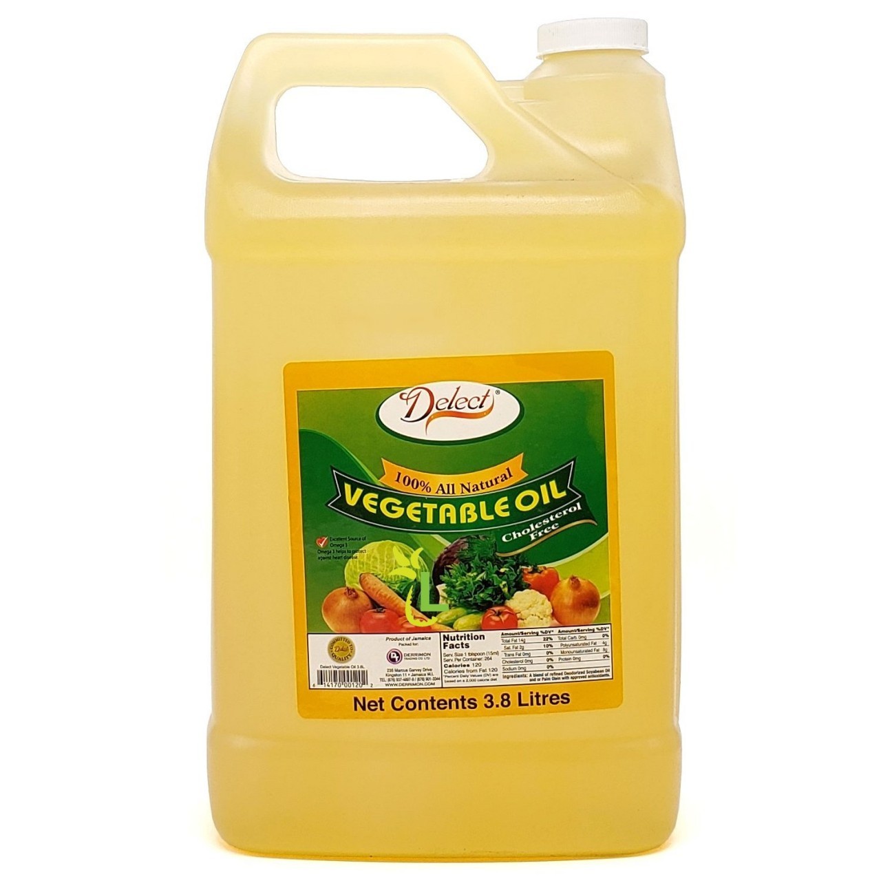 DELECT VEGETABLE OIL 3.8L