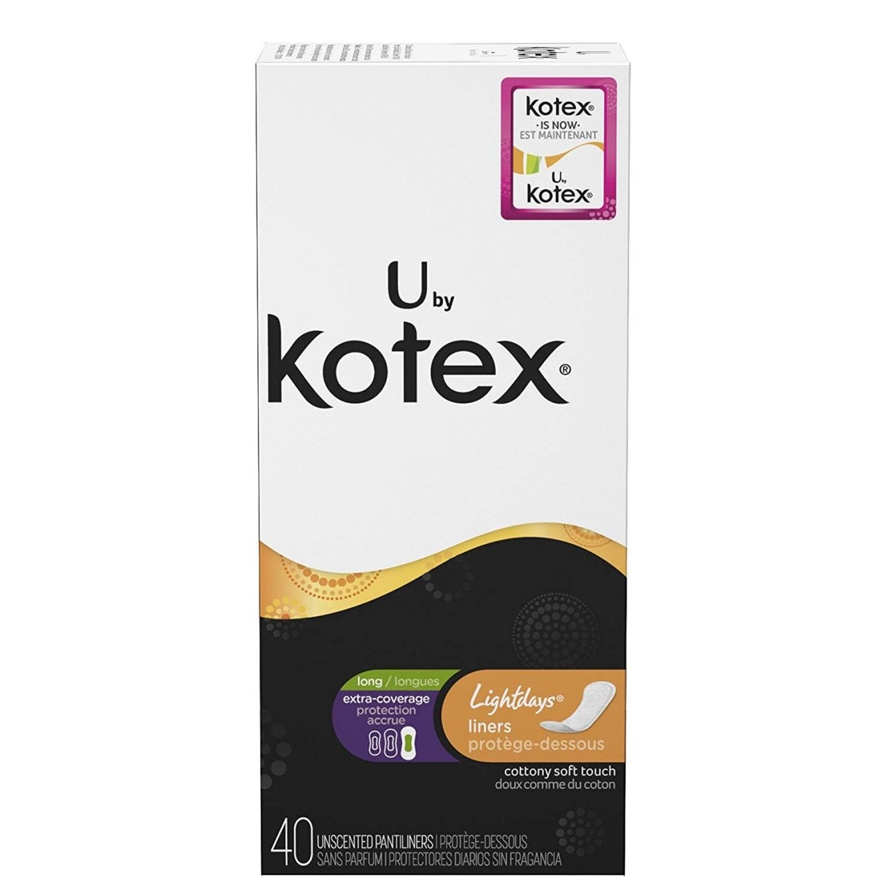 KOTEX U LINER REGULAR 40s