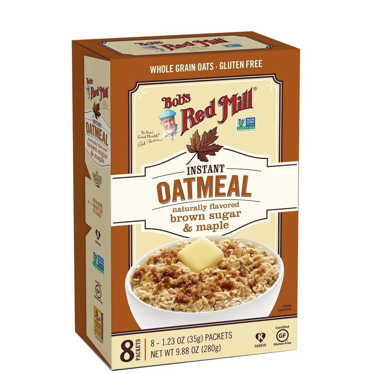 BOBS RED MILL OATML MAPLE BRN SUG 9.88oz