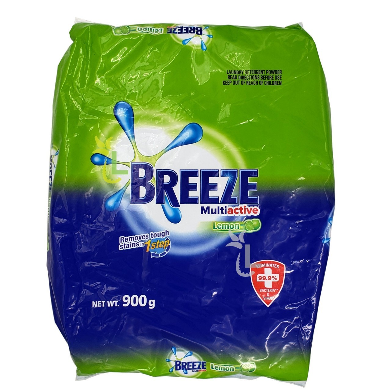 BREEZE DETERGENT MULTIACTIVE LEMON 900g