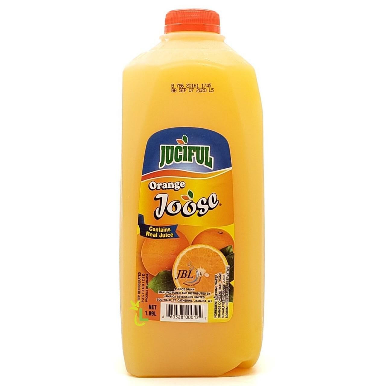 JUCIFUL JOOSE ORANGE JUICE 1.89LT