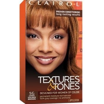 CLAIROL TEXT&TONES LIGHT GOLDEN BROWN 5G