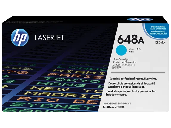 HP 648A - Cyan - original