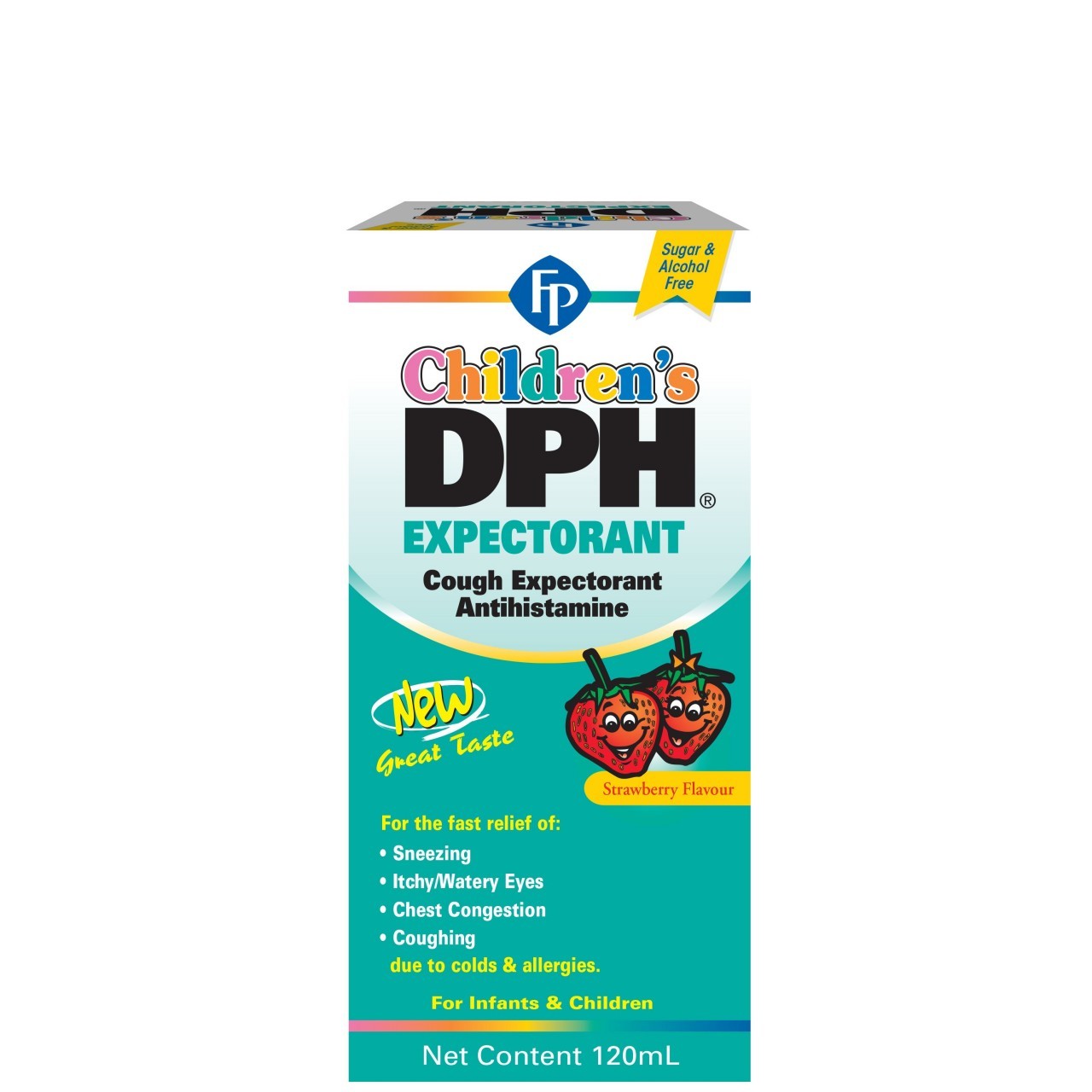 FP DPH CHILDRE EXPECTORANT STBRY 120ml