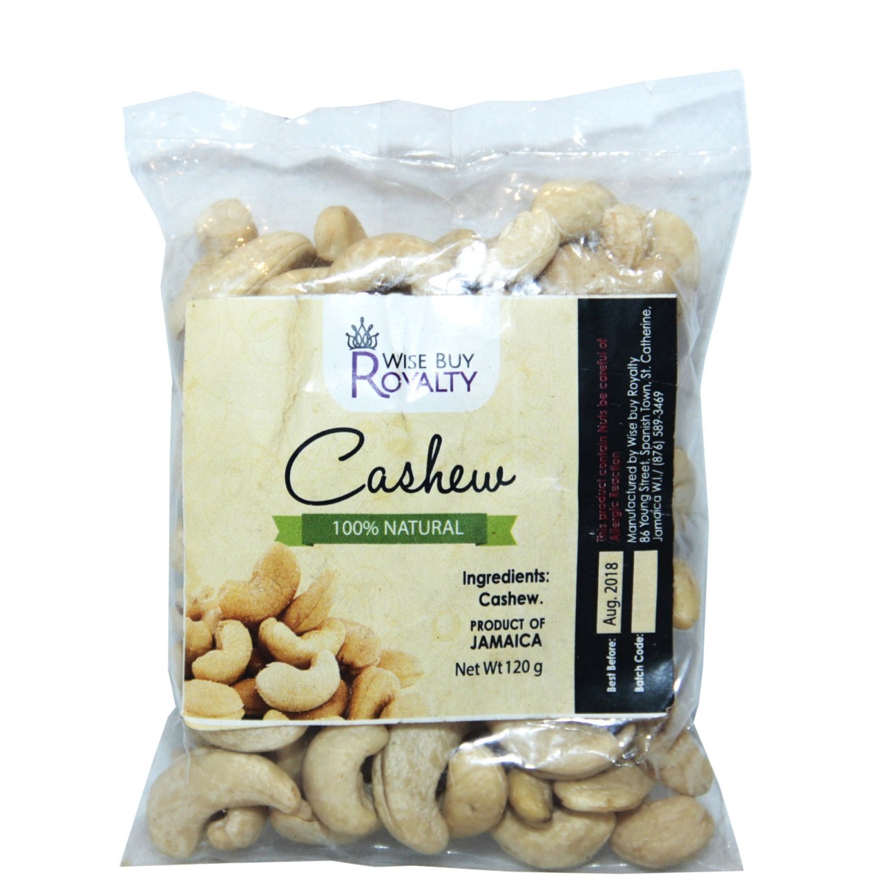 WISE BUY ROYALTY CASHEW 60g