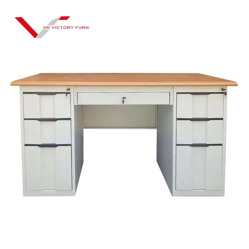 Force Double Pedestal Office Desk