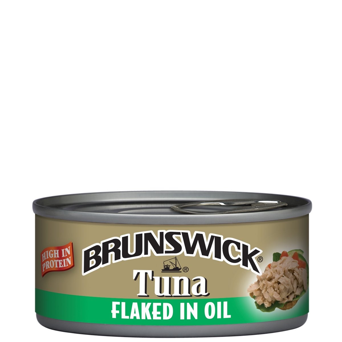 BRUNSWICK TUNA FLAKED OIL 142g