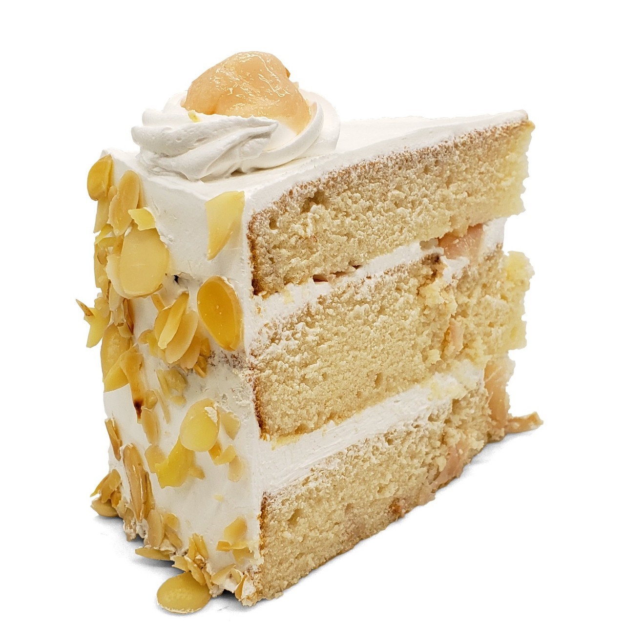 CAKE ROUND LYCHEE SLICE 1ct