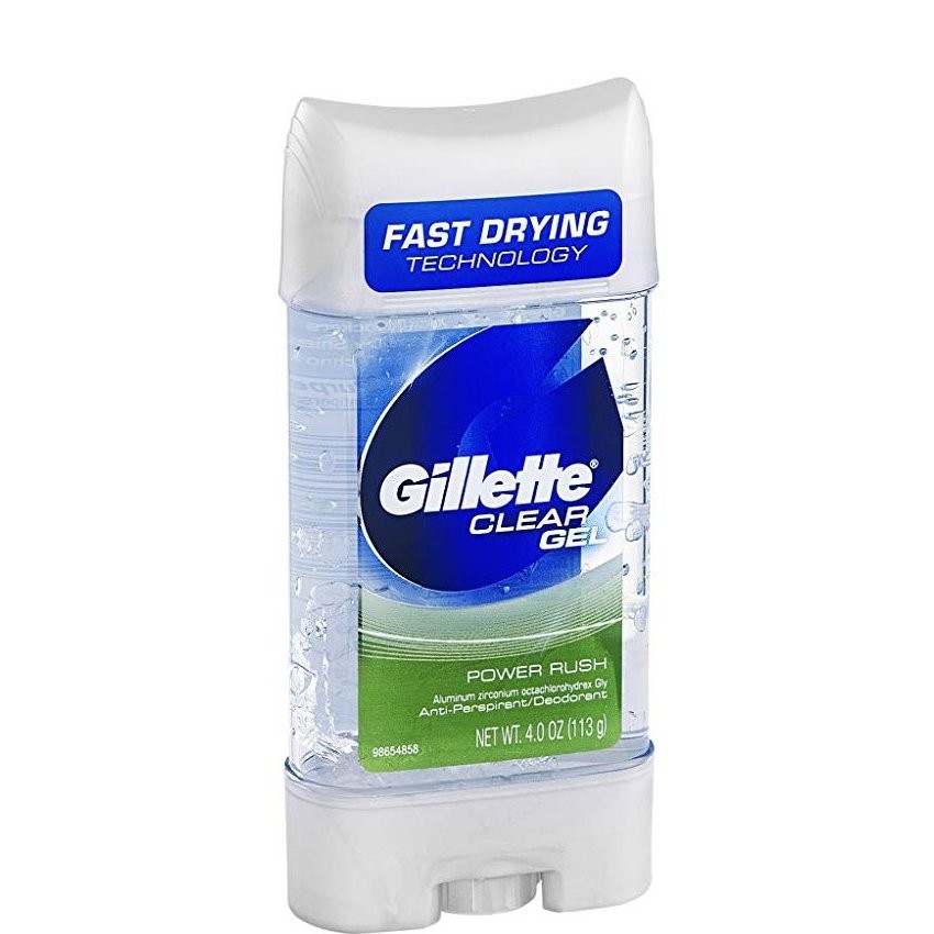 GILLETTE CLR GEL POWER RUSH 3.8oz