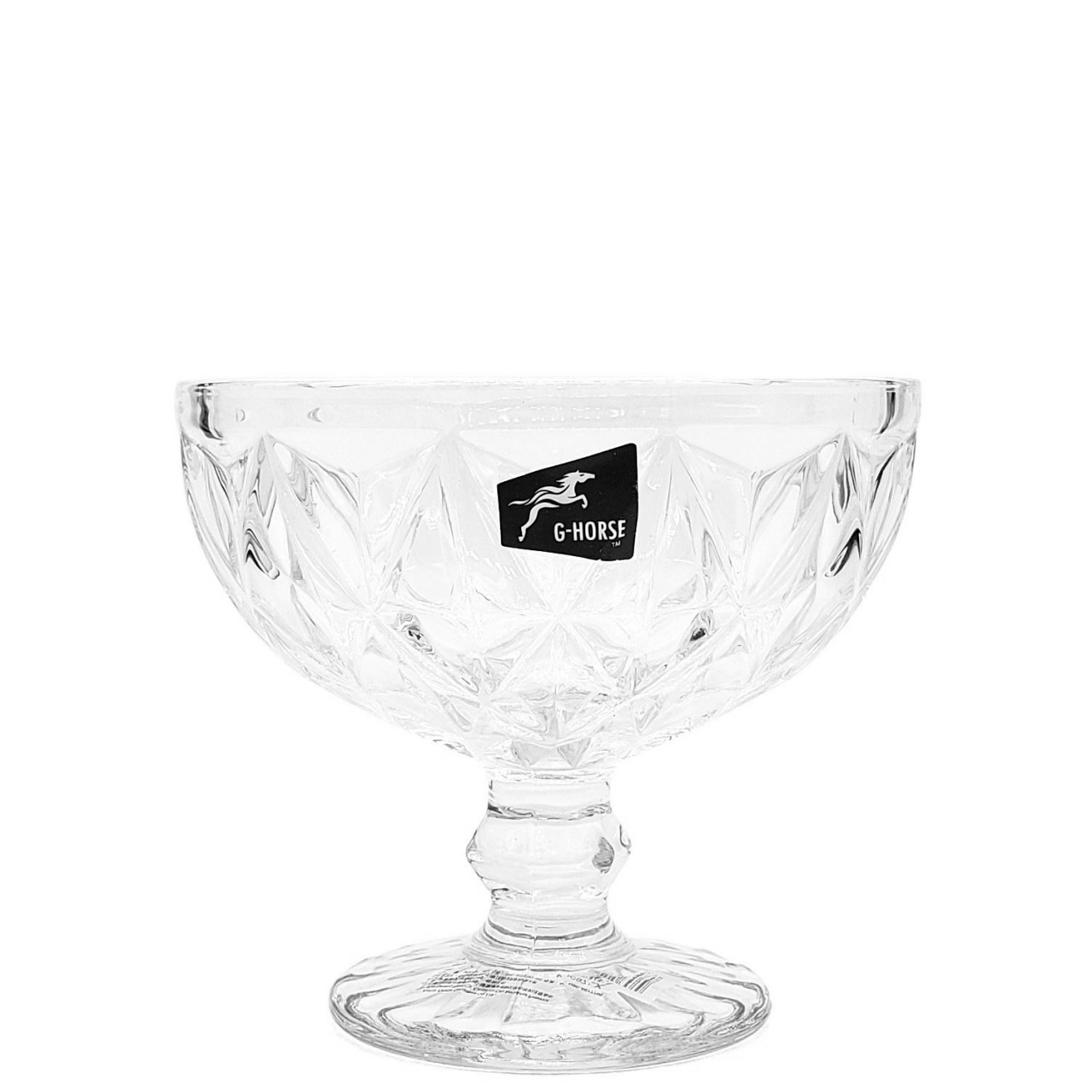 G-HORSE ICE CREAM GLASS CUTWORK 1ct