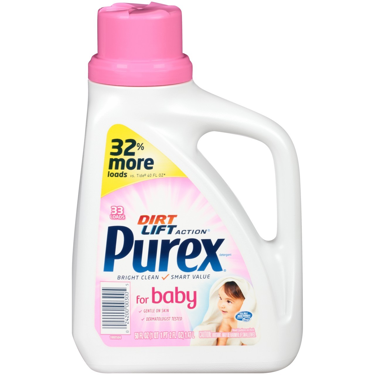 PUREX DETERGENT UCL BABY 50oz