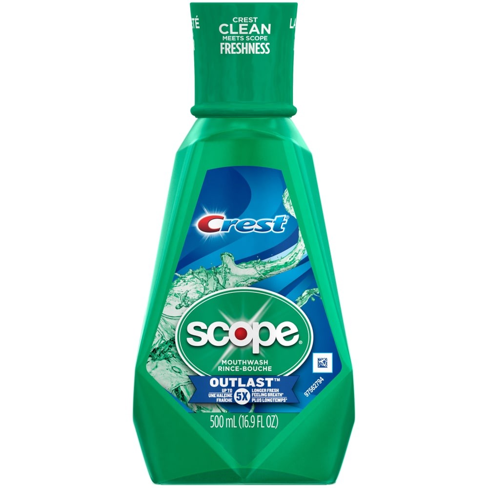 CREST SCOPE MOUTHWASH OUTLAST 500ml