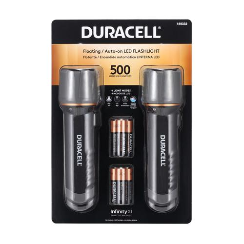Duracell Hand Lamp 500 Lumens 2 Units