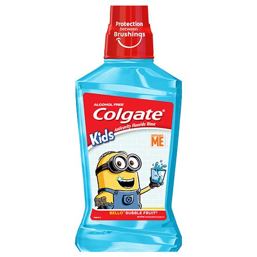 COLGATE KIDS ALCOHOL FREE MOUTHWASH 500ML