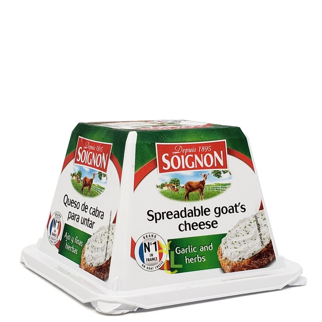 SOIGNON GOAT CHEESE GAR HERB SPREAD 140g