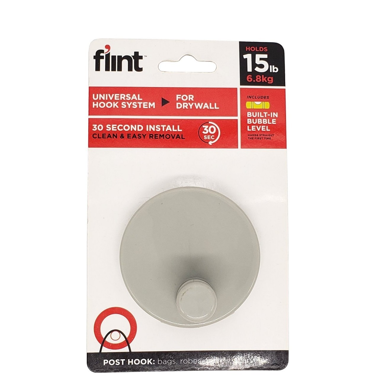 FLINT HOOK POST GREY