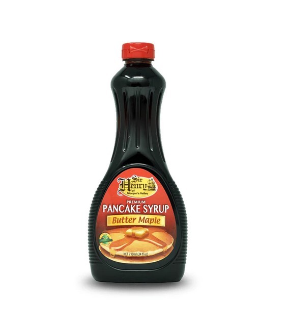 SIR HENRY PANCAKE SYRUP BUTTERMAPLE 24oz