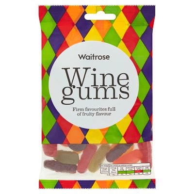 WAITROSE WINE GUMS 200g