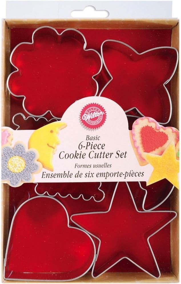 Wilton Cookie Cutter Set 6pcs
