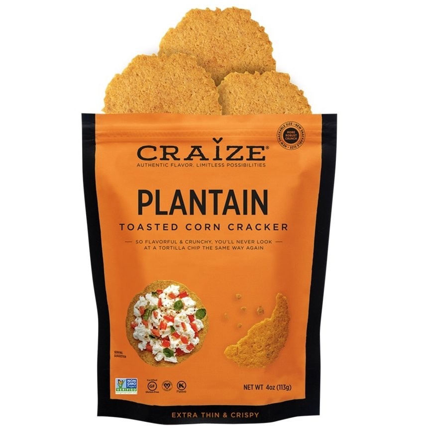 CRAIZE CRISPS PLANTAIN 4oz