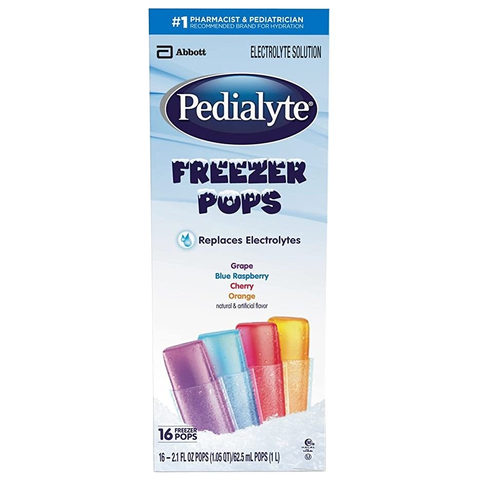 PEDIALYTE FREEZE POP ASST 16s