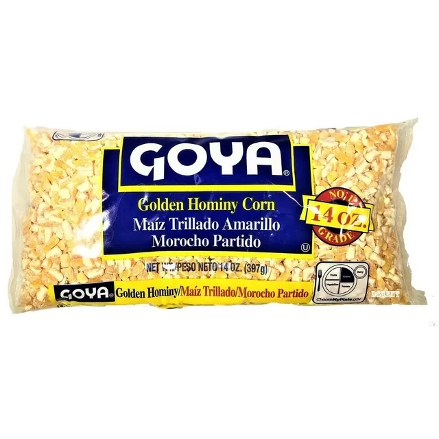 GOYA GOLDEN HOMINY CORN 398G