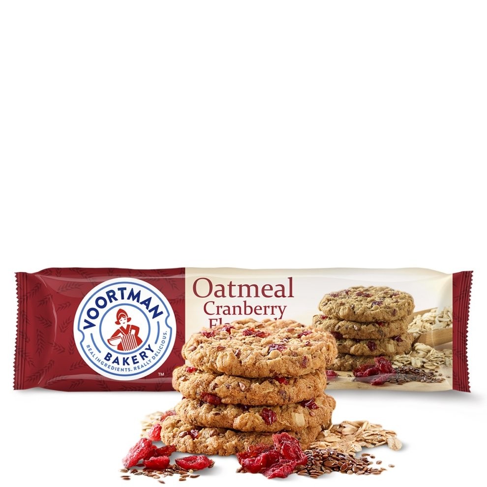 VOORTMAN FLAXSEED CRAN COOKIE 12.3oz