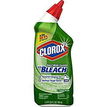 Clorox Toilet Bowl Cleaner, Fresh Scent, 24 Oz