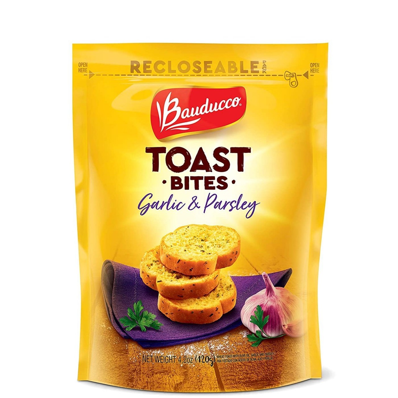 BAUDUCCO TOAST BITES GARL PARSLEY 4.2oz
