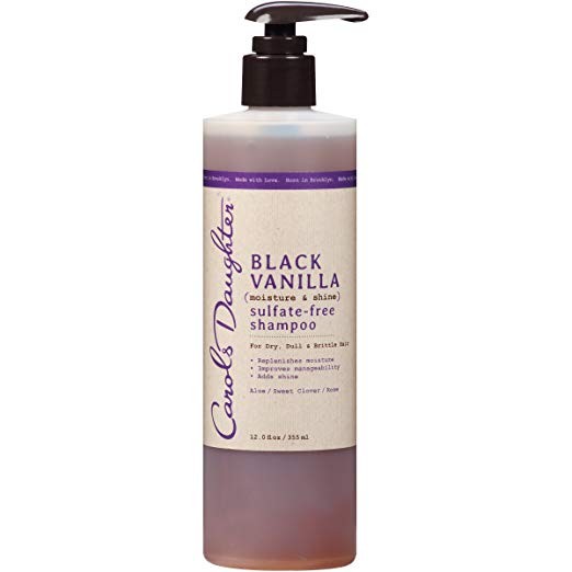 Carol's Daughter Black Vanilla Moisture & Shine Sulfate Free Shampoo 12 fl oz