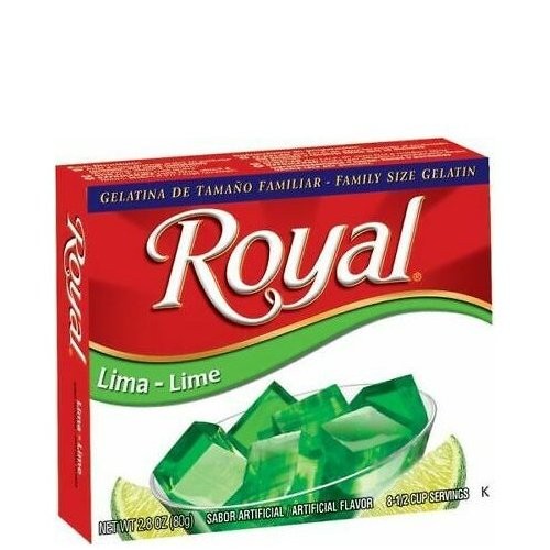 ROYAL GELATIN LIME 2.8oz
