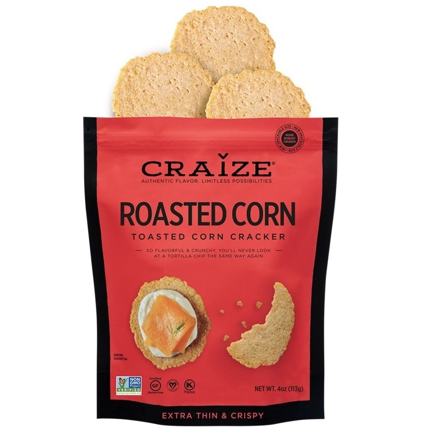 CRAIZE CRISPS ROASTED CORN 4oz