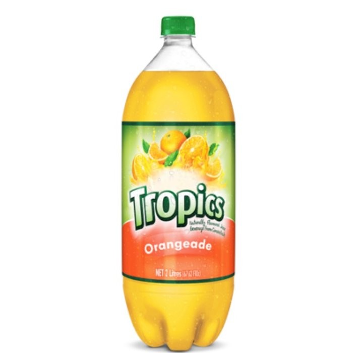 TROPICS ORANGEADE 2L