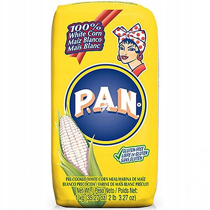 PAN CORN MEAL WHITE 1kg
