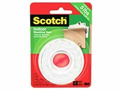 1 in. x 50 in. Indoor Heavy Duty Mounting Tape