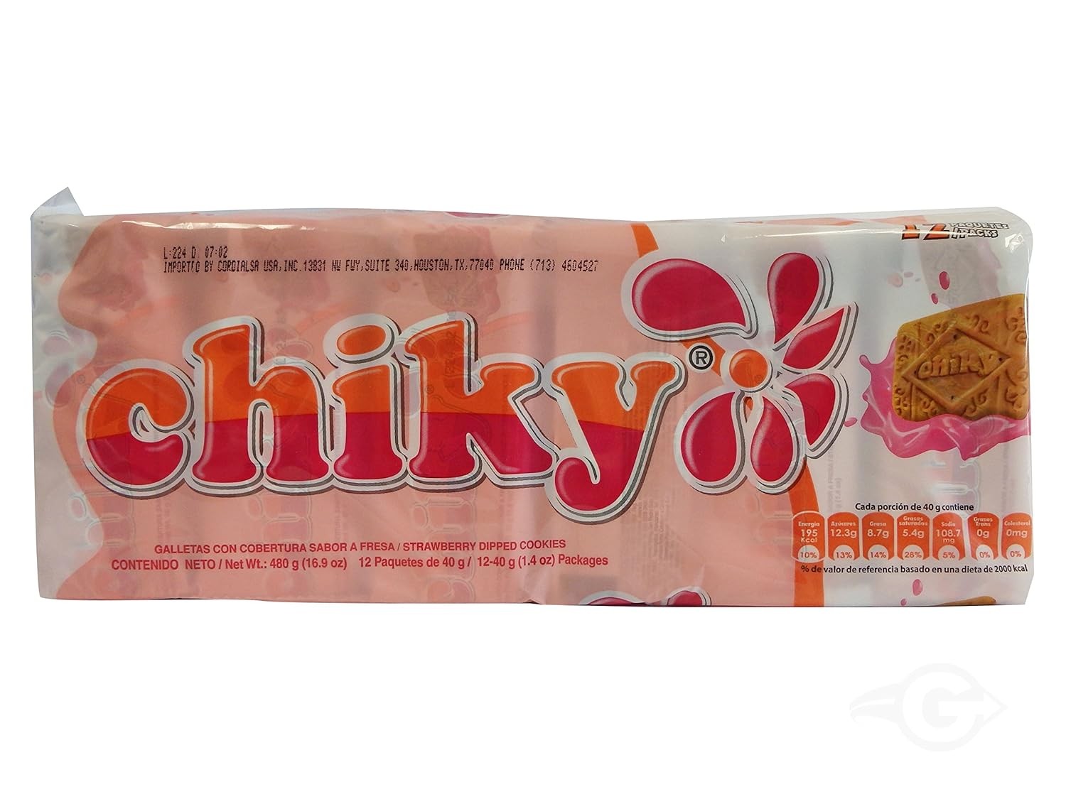 CHIKY ASSRT COOKIES 48G
