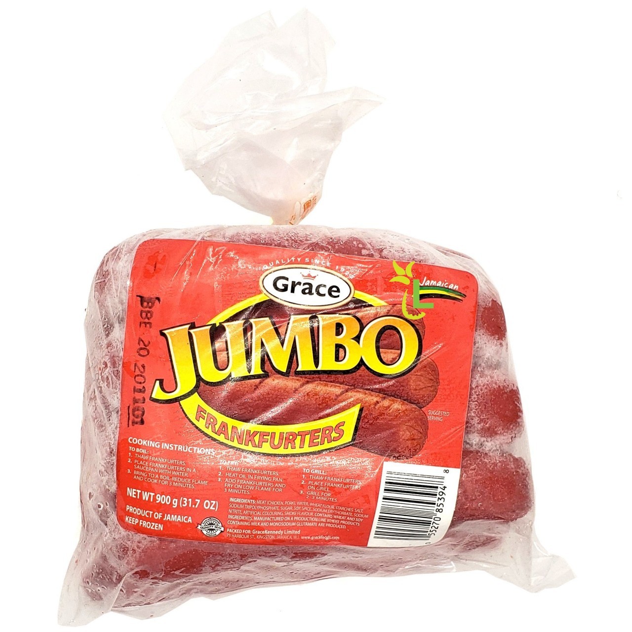 GRACE FRANKS JUMBO 900g