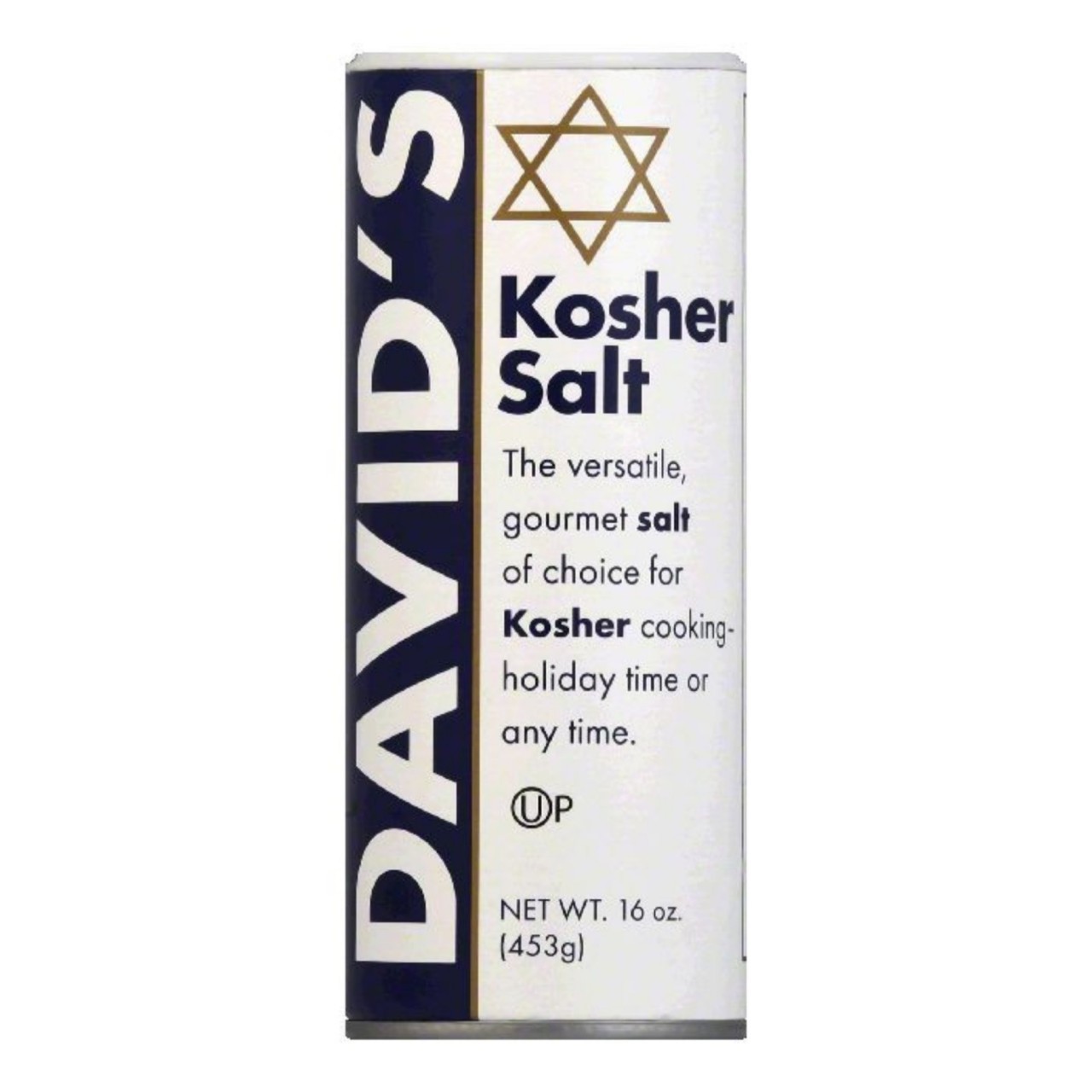 DAVIDS KOSHER SALT 16oz