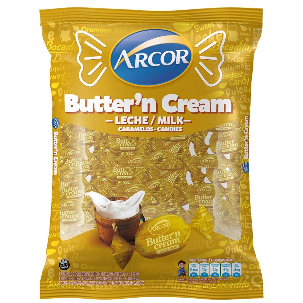 ARCOR BUTTER N CREAM 5oz