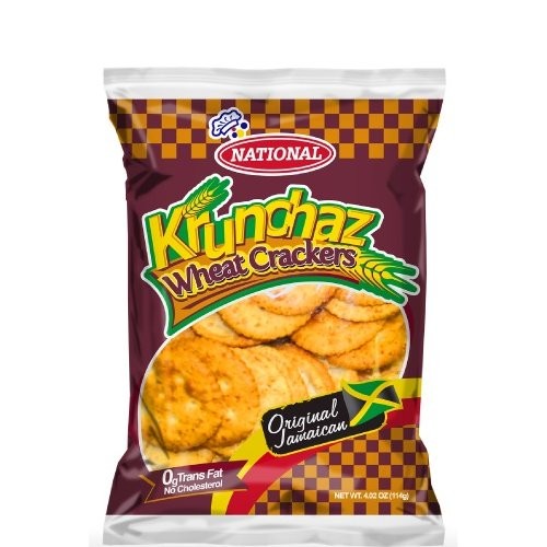 NATIONAL CRACKERS WHEAT KRUNCHAZ 114g