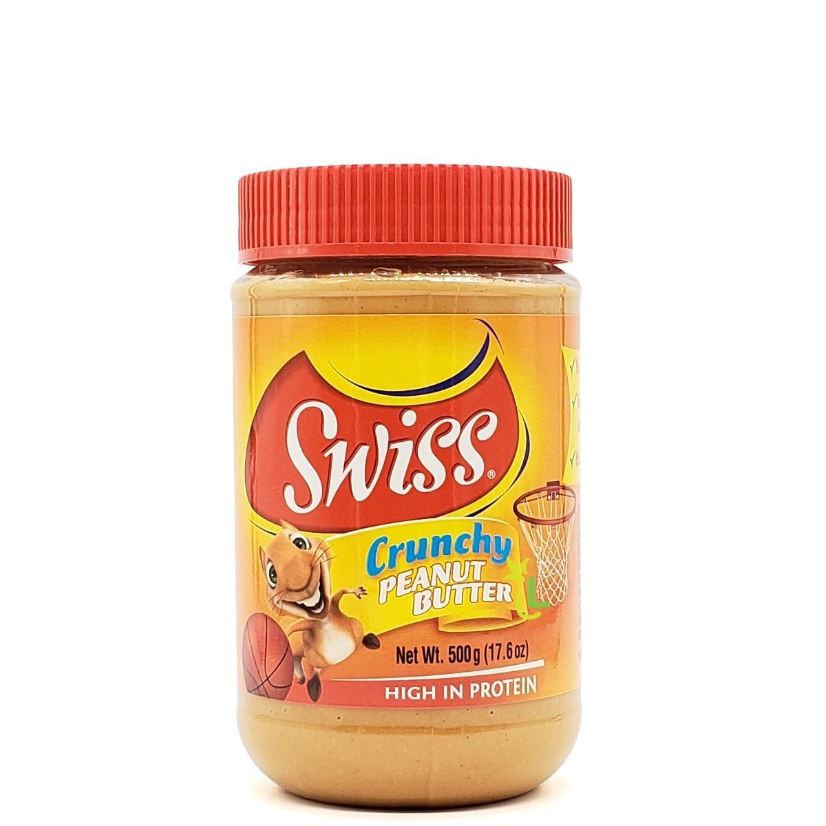 SWISS PEANUT BUTTER CRUNCHY 500g